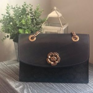 Coach Parker In Colorblock Signature Canvas